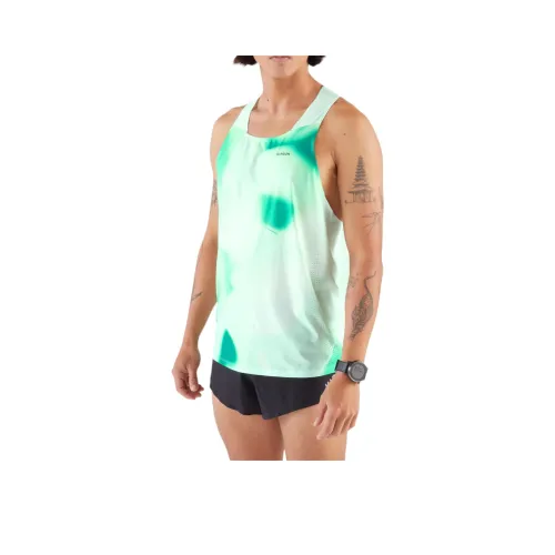 DECATHLON Tank Top Men's Light Jade Stone Color