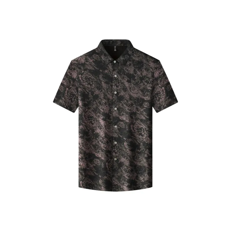 Devanro Shirt Men's Rose Silver-4