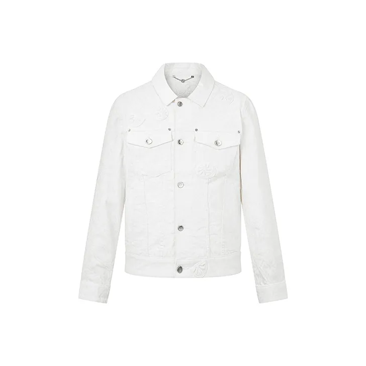 RARE Denim Jackets Men White-0