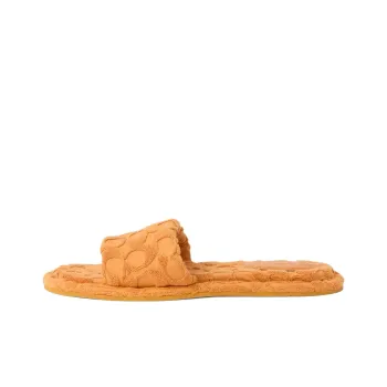 COACH Slide Slippers Women's Yellow