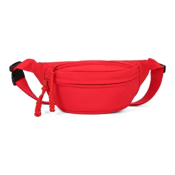 Yalu Nylon Sling Bag, Crossbody Bag, Fanny Pack Unisex Red/Black/White/Orange/Pink