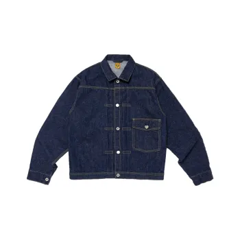 HUMAN MADE Denim Jacket Unisex Blue