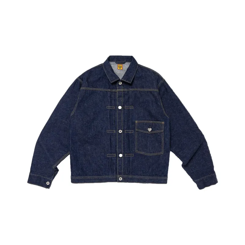 HUMAN MADE Denim Jacket Unisex Blue-0