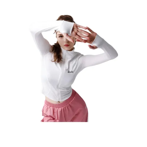 Barbie Yoga Jackets Women's White