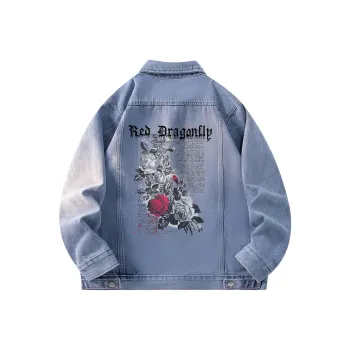 RED DRAGONFLY Denim Jacket Unisex