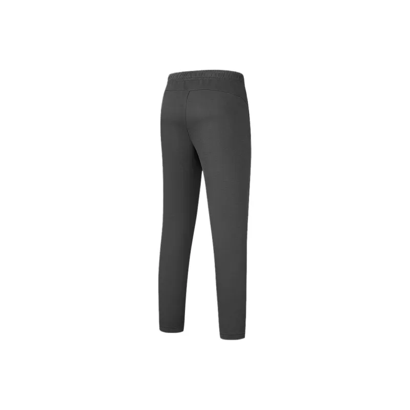 QIAODAN Sports Life Collection Knitted Sweatpants Men's Asphalt Gray-1