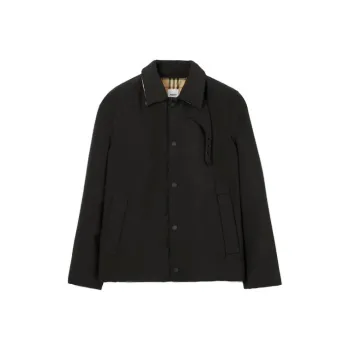 Burberry Ekd Press-stud Padded Jacket