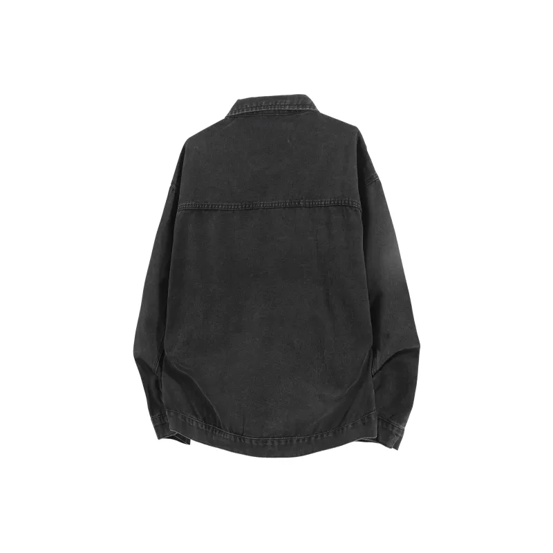 CRUSH KEY Denim Jackets Unisex-10