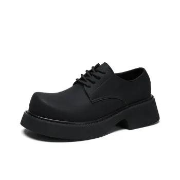 Wolves • Family QUNLANGSHIJIA Low Top, Height Increasing, Breathable Casual Shoes Men's Black