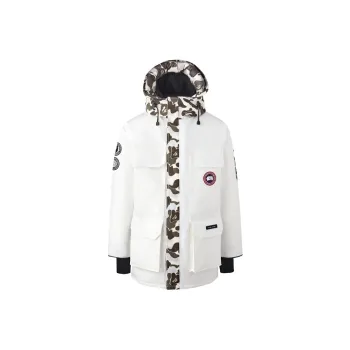 Canada Goose Expedition Series Down Jacket Winter Unisex White