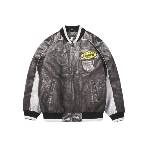 STARTER misbhvs Coats Unisex Black