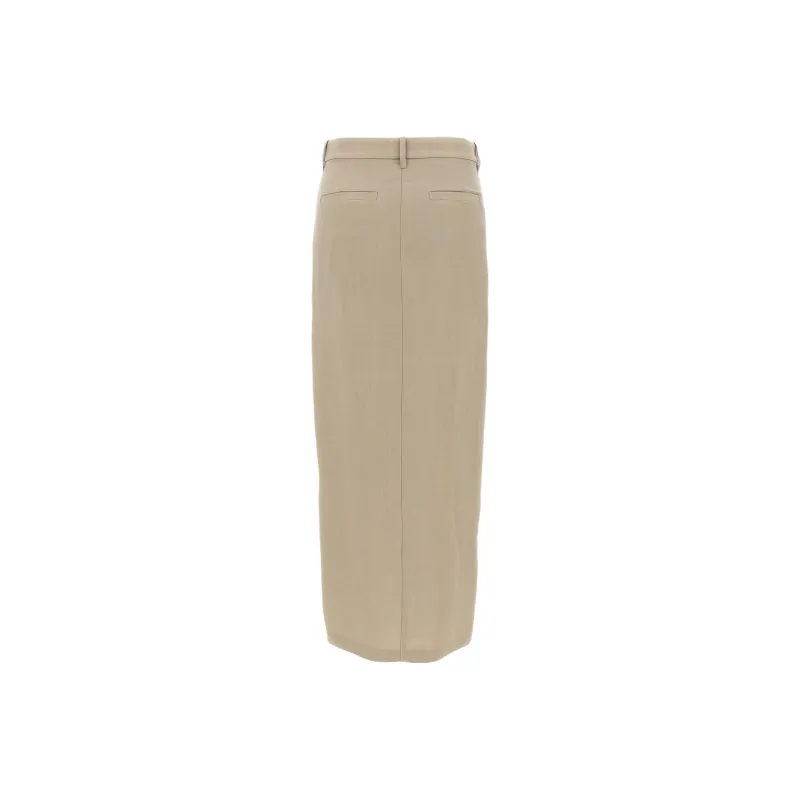 Brunello Cucinelli High waisted Wrap Skirt-1