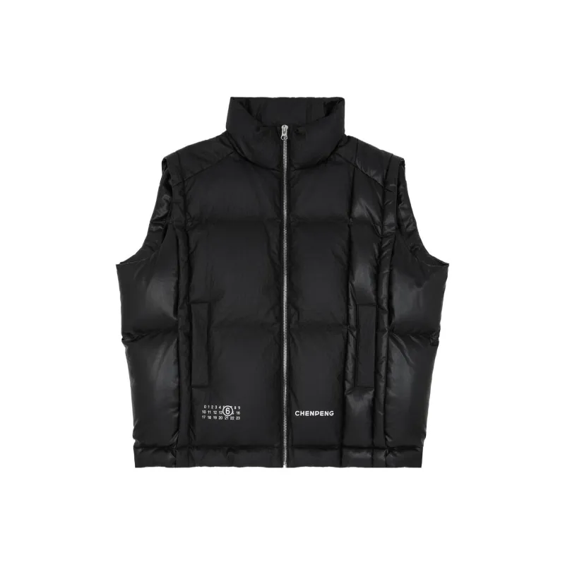 MM6 Maison Margiela Zip Up Sleeveless Jacket-0