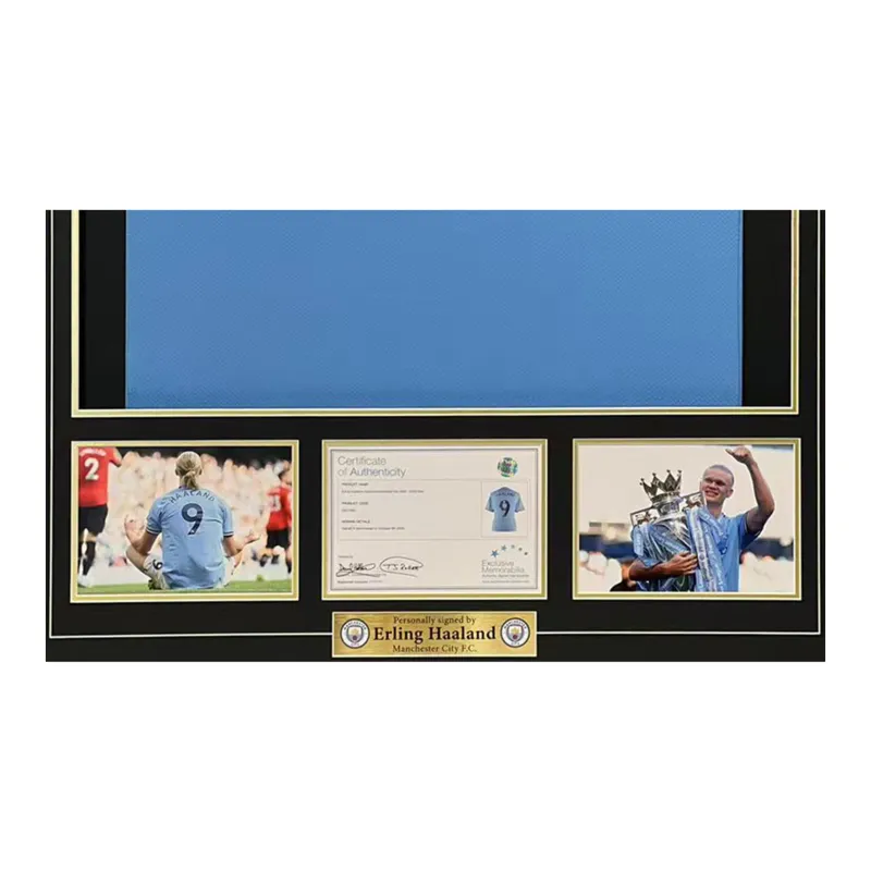 Huayitaojin Jersey Collector's Edition, Classic With EM Official Authorized Company Certificate, Framed 86x110cm Unisex-4