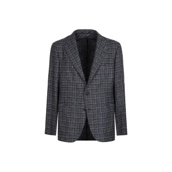 Tagliatore Houndstood Single breasted Blazer