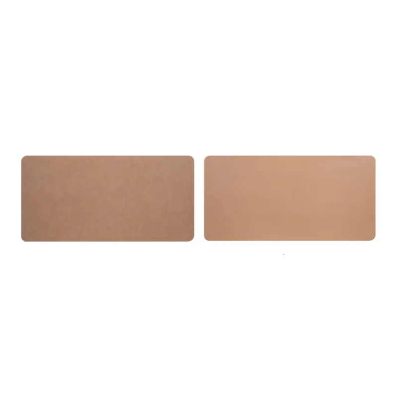 Mulinsen Vintage Leather Texture Double Sided Stain Resistant Extra Large Mouse Pad Office Computer Writing Leather Pad-16