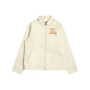 Gallery Dept. Montecito Logo Print Cotton Twill Jacket