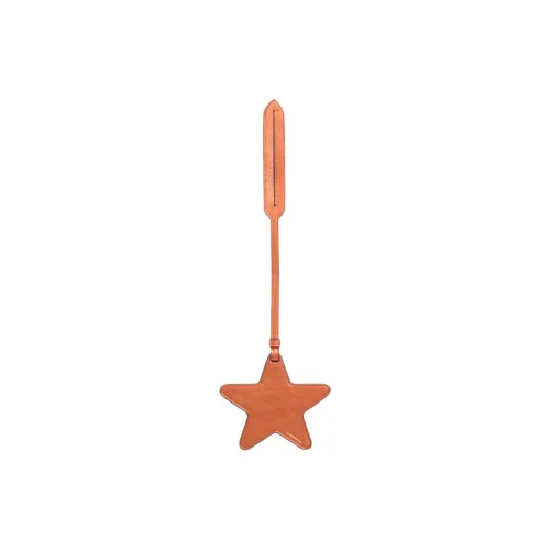 COACH Leather Pendants Unisex Orange