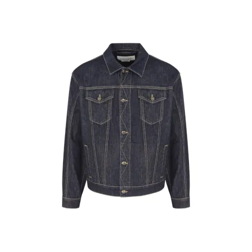 Alexander McQueen Button Up Denim Jacket