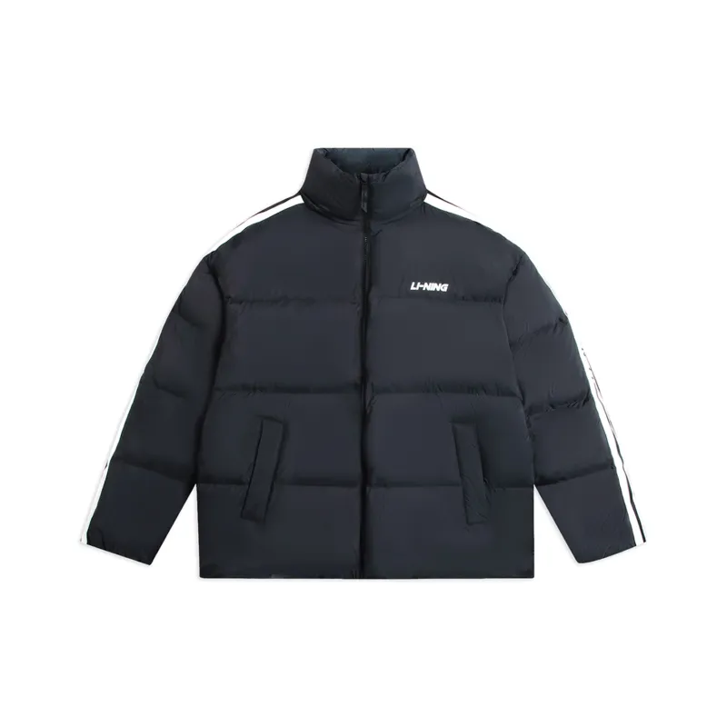 LiNing Down Jacket Winter Unisex Black-0