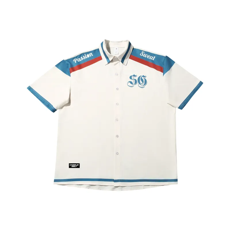 CHARLIE GOLF Shirts Unisex Ecru-0