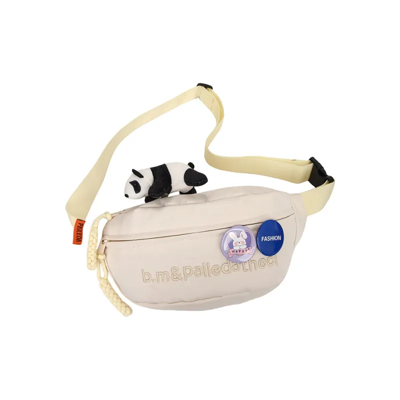 Yalu Nylon Sling Bag Regular Unisex Multicolor-35