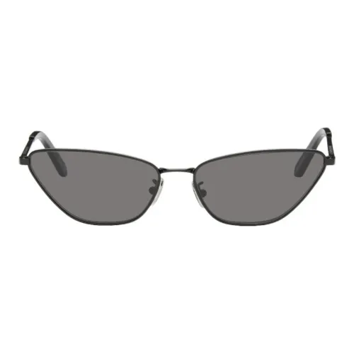 Retrosuperfuture Metal Acetate Cat Eye sunglasses Ace Men's Silver