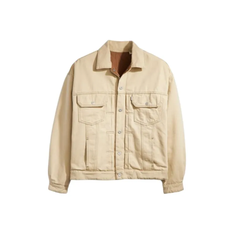 Levi's SilverTab Series Denim Jacket Men's Apricot-0