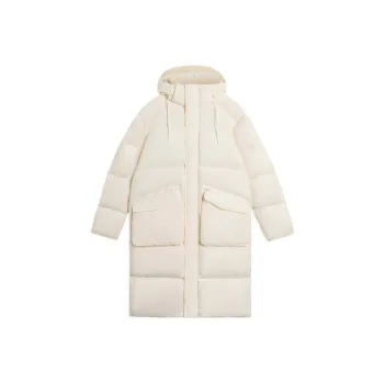 LiNing Sports Life Collection Down Jacket Unisex Ecru