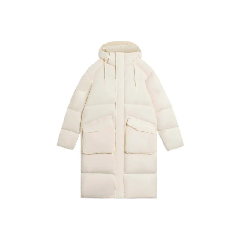 LiNing Sports Life Collection Down Jacket Unisex Ecru-0