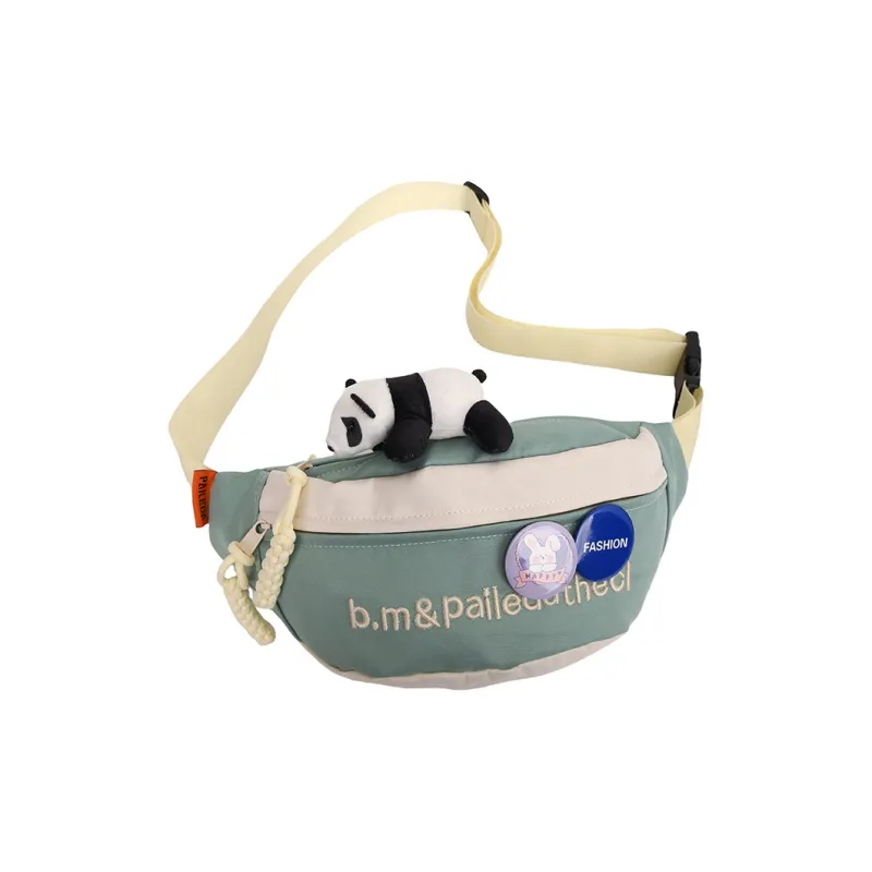 Yalu Nylon Sling Bag Regular Unisex Multicolor-21