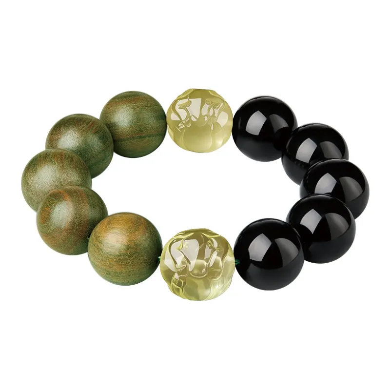 SGE Green Sandalwood Bracelets Men's-9