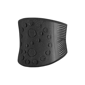 DEERWAY Back Support Braces Breathable Thermal Self Heating Classic Black Unisex
