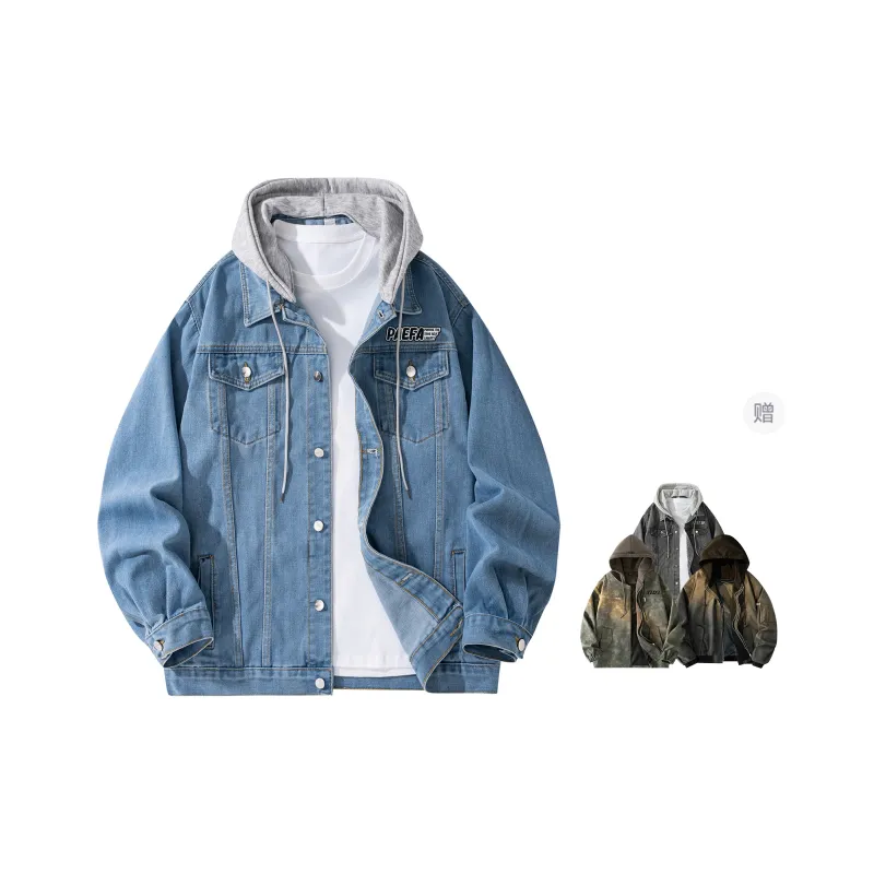 PAEFA Jackets Coats Fleece-Lined Thin Optional Unisex-31