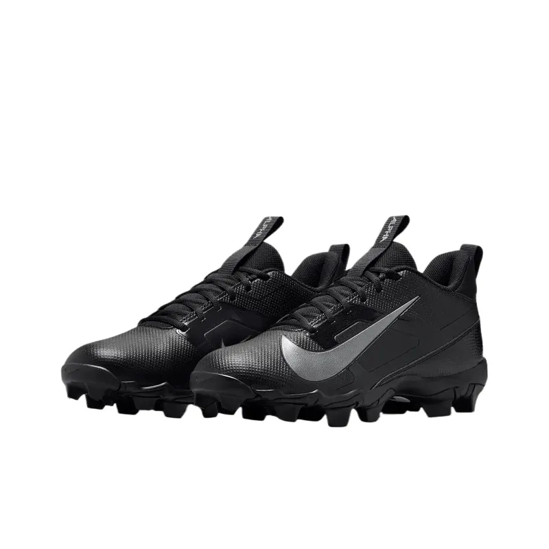 Nike Alpha Menace 4 Shark Black Metallic Silver-3