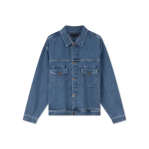 Tommy FW0FW06019 Denim Jacket Men's Denim Blue