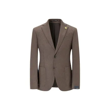 LARDINI Brooch detail Single breasted Blazer