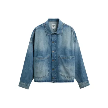 ZARA Denim Jacket Men's Medium Blue
