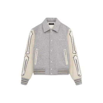 AMIRI Logo Embroidered Bones Jacket