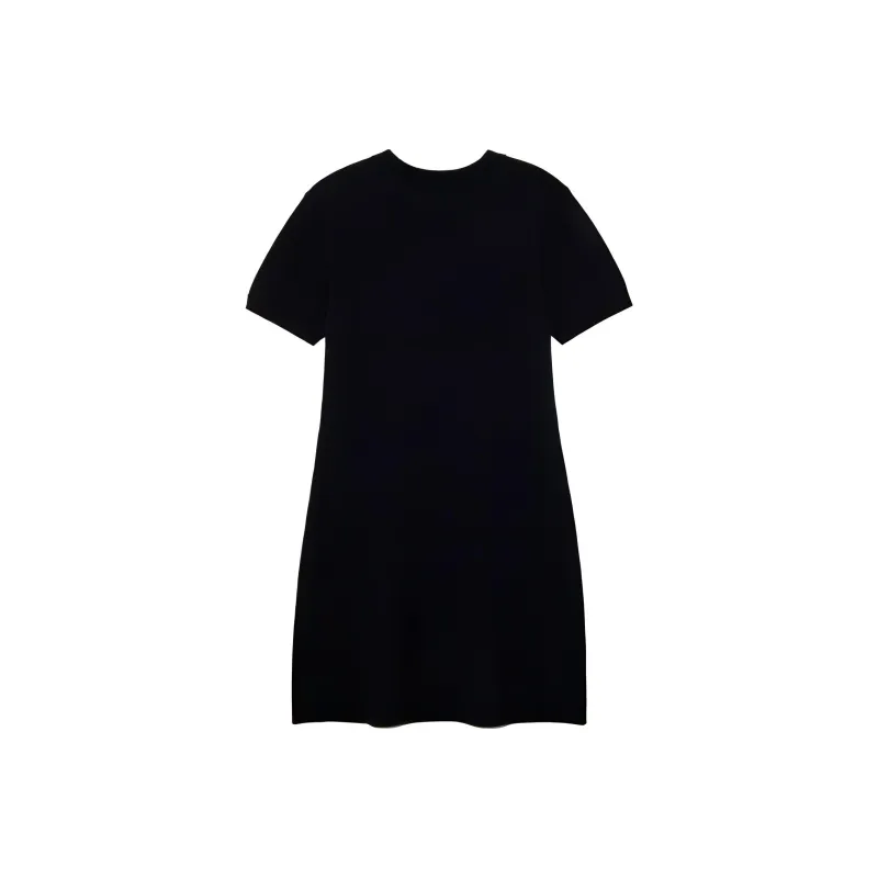 Lee Short Sleeved Dress Women's Black-1