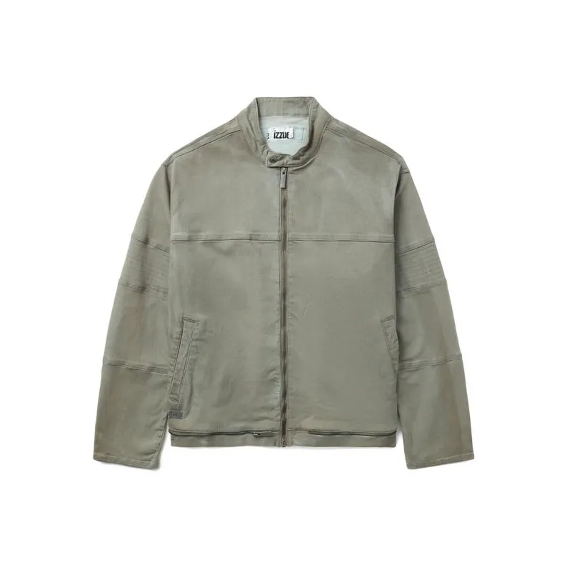 Izzue Band collar Cotton Jacket-0