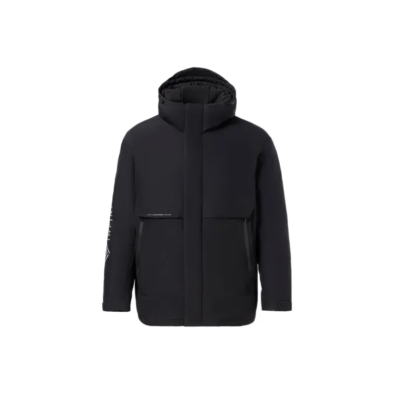 LiNing Sports Trend Series Down Jacket Men's Black-0