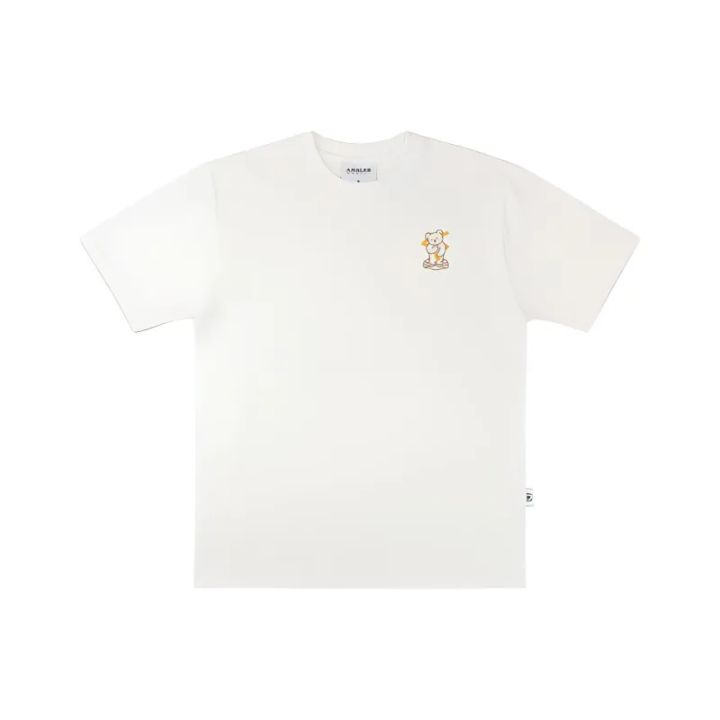 Ambler T-Shirts Unisex Milk White-0