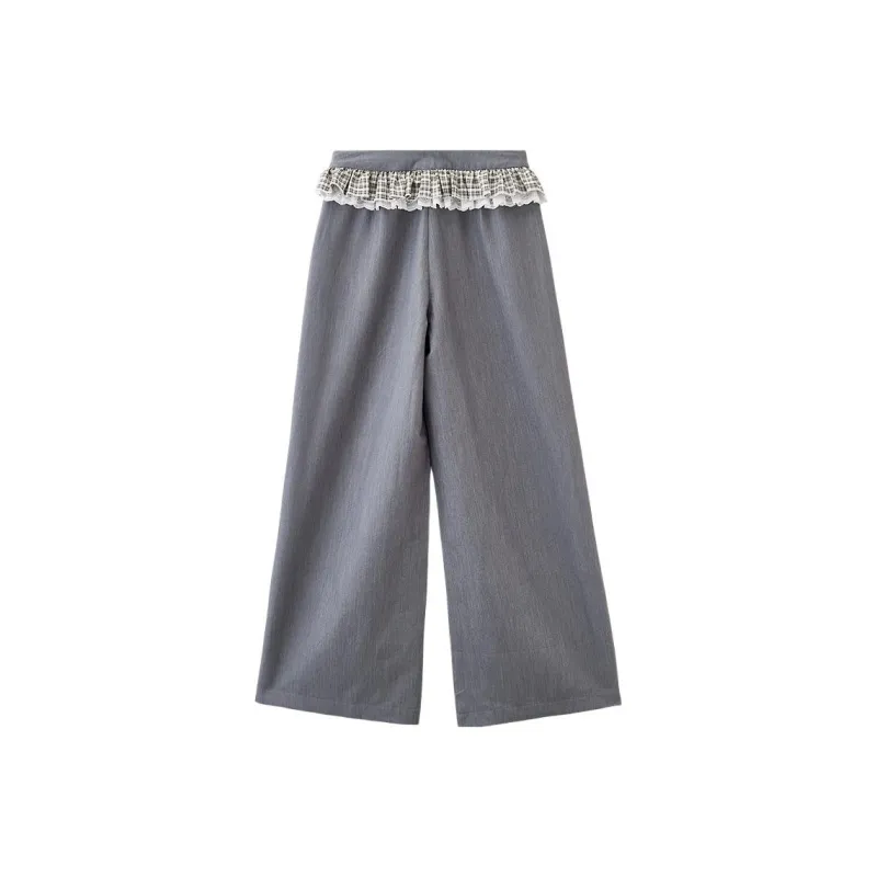 Three Blessings Casual Pants Women's Light Heather Gray-1