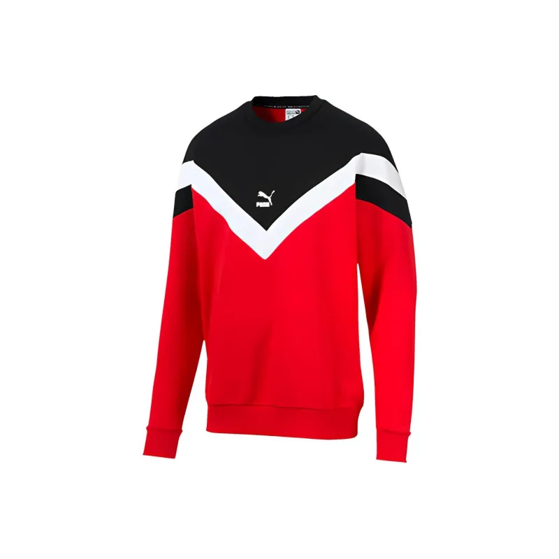 PUMA Sweatshirt Men's Black Red-0