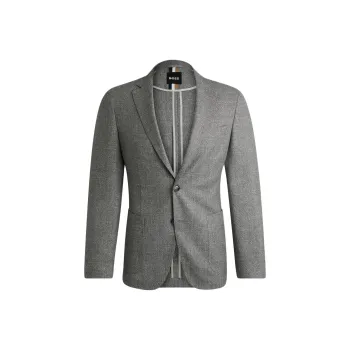 HUGO BOSS Business Suit Men's Gray