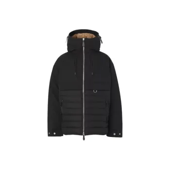 Burberry Down Jacket Fall And Winter Coat Men's Black 8046970