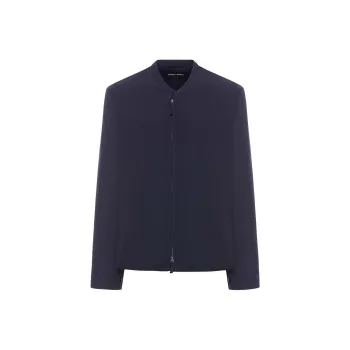 GIORGIO ARMANI Zip-Up Blazer