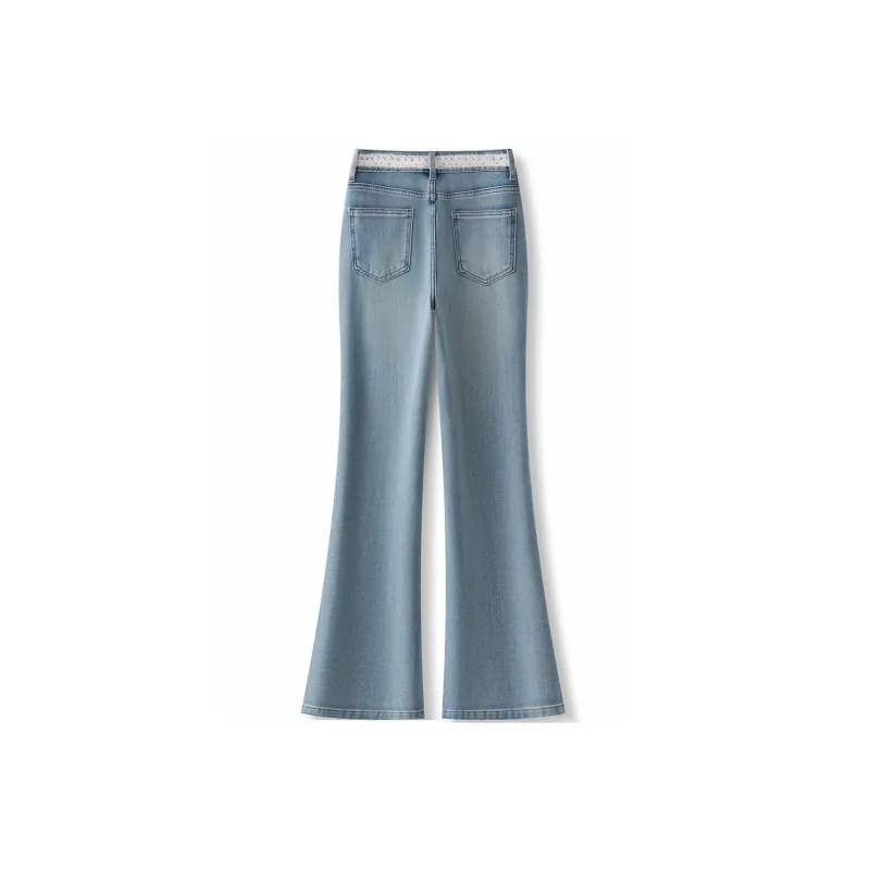 LUYOUYE Jeans Women's Blue-1