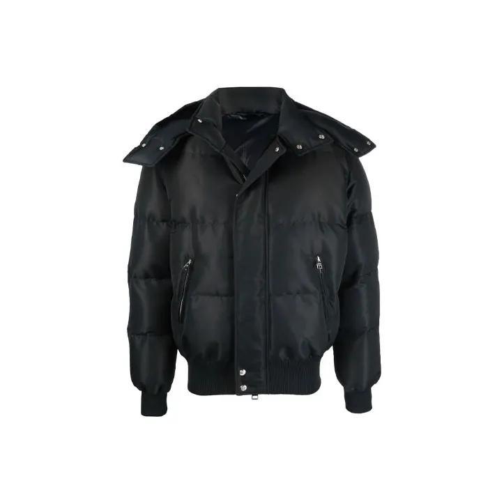 McQ Alexander McQueen Zipped Hooded Puffer Jacket-0